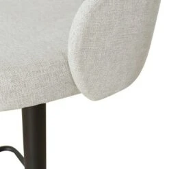 26"-34.5" Mars Armrest Upholstered 360° Swivel Counter Height Stool Combine With Black Legs (Set Of 2) -The Pop Maison -Furniture Store GUEST ce29629f ed40 485d bab0 6f15d1fc8b48