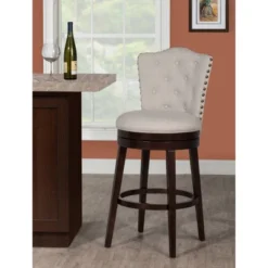Edenwood Barstool Chocolate/Cream - Hillsdale Furniture -Furniture Store GUEST d101d4e4 9e80 4b51 b49d 6992872d296f