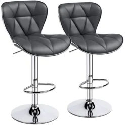 Yaheetech 2pcs Height Adjustable PU Leather Upholstered Swivel Bar Stool Chairs 20 Yaheetech 2pcs Height Adjustable PU Leather Upholstered Swivel Bar Stool Chairs -Furniture Store GUEST d14b48b5 61c7 48a2 b0dd 105de2aa9921