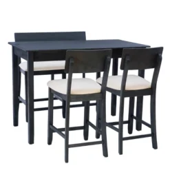 4pc Jordan Tavern Counter Height Dining Set - Linon -Furniture Store GUEST d1e43c44 07ab 4daa 8ab8 a5e878c5703f