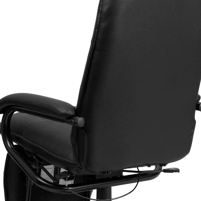 Emma And Oliver High Back Black LeatherSoft Executive Reclining Ergonomic Office Chair With Arms 9 Emma And Oliver High Back Black LeatherSoft Executive Reclining Ergonomic Office Chair With Arms - Image 7