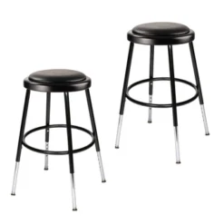 2pk 19 -27" Adjustable Heavy Duty Vinyl Padded Steel Stool - Hampden Furnishings -Furniture Store GUEST d4374e84 4ae1 4021 83ff a414459ca955
