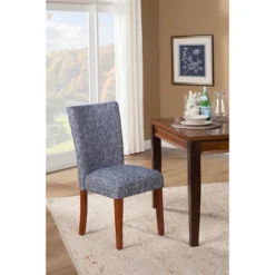 Set Of 2 Parsons Pattern Dining Chair Wood - HomePop 18 Set Of 2 Parsons Pattern Dining Chair Wood - HomePop -Furniture Store GUEST d448ddd4 8357 4525 b06e 5d557455c920