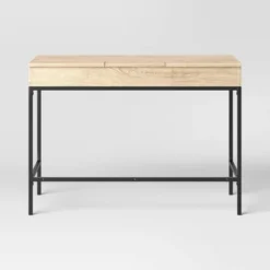 Loring Wood Writing Desk With Drawers And Charging Station - Threshold™ 16 Loring Wood Writing Desk With Drawers And Charging Station - Threshold™ -Furniture Store GUEST d4bf598b 8e6f 4420 8439 4adbc964602e