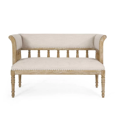 Loyning Traditional Fabric Tufted Loveseat - Christopher Knight Home 12 Loyning Traditional Fabric Tufted Loveseat - Christopher Knight Home - Image 10