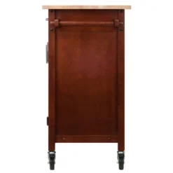 Marissa Kitchen Cart Walnut - Winsome -Furniture Store GUEST d788382c f0b0 4aab 97be db440f11cb5a