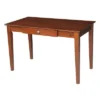 Basic Size Desk With Drawer And Chair Brown - International Concepts -Furniture Store GUEST d872d6f9 9cf3 479f 807c d602c2c67584