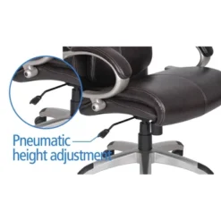 AIR Health & Wellness Big & Tall Executive Chair Brown Leather - Serta -Furniture Store GUEST d910ce3d 8354 4fd8 aebb c12daa6a220c