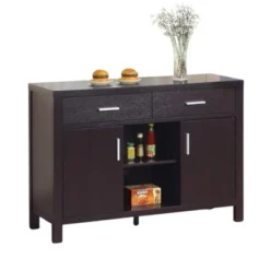 FC Design 47"W Sideboard Storage Cabinet, Dining Server Cupboard Buffet Table With Two Cabinets And Drawers -Furniture Store GUEST db527f1c 651b 4a1f b7e8 198447d81d5b