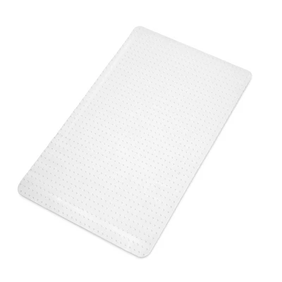 WorkOnIt Office Desk Chair Floor Mat, Clear 8 WorkOnIt Office Desk Chair Floor Mat, Clear - Image 6