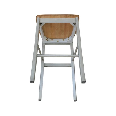 30" X Back Barstool - International Concepts 9 30" X Back Barstool - International Concepts - Image 7
