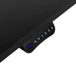 Emma And Oliver 48" Wide Black Electric Adjustable Standing Desk & Black Swivel Office Chair -Furniture Store GUEST df0012e9 80de 467b b315 3cbb87fd34f0