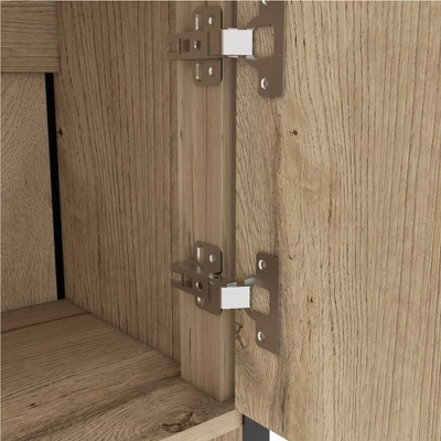 Emery High Bar Cabinet Light Wood - RST Brands 8 Emery High Bar Cabinet Light Wood - RST Brands - Image 6