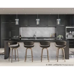 Set Of 2 Symphony Upholstered Counter Height Barstools - Lumisource -Furniture Store GUEST dfd53dc6 e171 4adc a796 a6a7f6cb7c5e