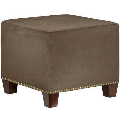 Square Nail Button Ottoman - Skyline Furniture 9 Square Nail Button Ottoman - Skyline Furniture - Image 7