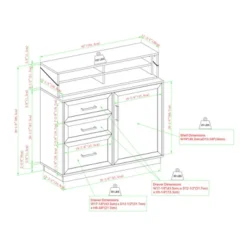 Modern Transitional Flip Down Secretary Desk - Saracina Home -Furniture Store GUEST e0493730 5766 4191 ae33 5cde9bfcc812