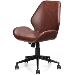 Office Home Leisure Chair Mid-Back Upholstered Swivel Height Adjustable Rolling 15 Office Home Leisure Chair Mid-Back Upholstered Swivel Height Adjustable Rolling -Furniture Store GUEST e0fa57e3 5058 42db 80dd baca3317a1c6