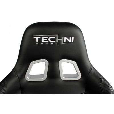 Ts-5100 Ergonomic High Back Racer Style Video Gaming Chair - Black - Techni Sport 12 Ts-5100 Ergonomic High Back Racer Style Video Gaming Chair - Black - Techni Sport - Image 10