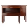 2pc Emmett Desk Set With Bench Walnut - Winsome -Furniture Store GUEST e1efa5d4 04ae 411e 8aa1 264abaab7e87