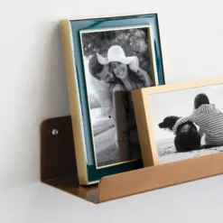 2pc Mezzo Modern Metal Ledge Shelf Set Gold - Kate & Laurel All Things Decor 11 2pc Mezzo Modern Metal Ledge Shelf Set Gold - Kate & Laurel All Things Decor -Furniture Store GUEST e23b9435 ab16 473b a729 4e8ba7dfcd5d