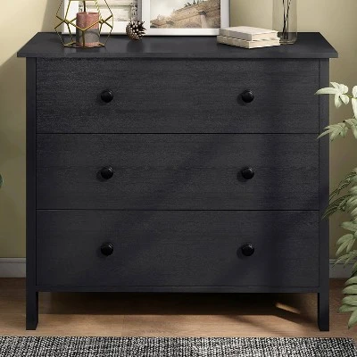 Cecilia 3 Drawer Dresser - MiBasics 3 Cecilia 3 Drawer Dresser - MiBasics