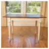 Clearwater Drop Leaf Dining Table Dark Oak/White - Christopher Knight Home