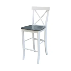 30" X Back Barstool - International Concepts 21 30" X Back Barstool - International Concepts -Furniture Store GUEST e3054fa2 06a6 497e 8173 5d87bf231eec