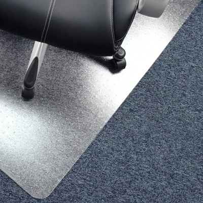 Vinyl Anti Microbial Chair Mat For Carpets Fresh Mist - Floortex 4 Vinyl Anti Microbial Chair Mat For Carpets Fresh Mist - Floortex - Image 2