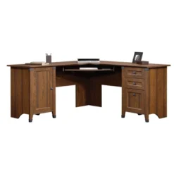 Carson Forge Corner Computer Desk Red - Sauder -Furniture Store GUEST e44fea7a 469c 410e ac32 8527d0b1e4c2