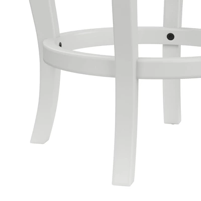 25" Ellendale Wood Counter Height Barstool White - Hillsdale Furniture 10 25" Ellendale Wood Counter Height Barstool White - Hillsdale Furniture - Image 8