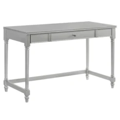 2pc Singger Writing Desk With Chair Gray - HOMES: Inside + Out -Furniture Store GUEST e5a9ee1a 927e 49ae 95d8 9c2dbe87d300