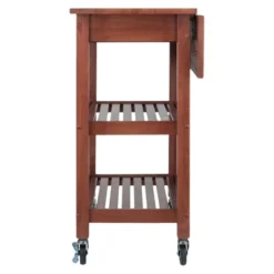 Jonathan Kitchen Cart Walnut - Winsome -Furniture Store GUEST e61782d5 42ca 48ab 832b 4a964ae306e7