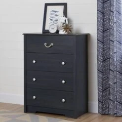 Navali 4 Drawer Chest Blueberry - South Shore