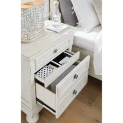 Robbinsdale 2 Drawer Nightstand White - Signature Design By Ashley -Furniture Store GUEST e798d551 337a 4912 9cbb 70d6239efdcb