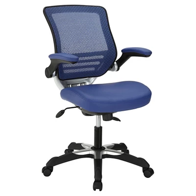 Edge Mesh Back With Leatherette Seat Office Chair - Modway 10 Edge Mesh Back With Leatherette Seat Office Chair - Modway - Image 8