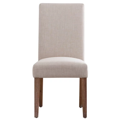 Walton Park Parsons Dining Chair (Set Of 2) - Oatmeal - Inspire Q 4 Walton Park Parsons Dining Chair (Set Of 2) - Oatmeal - Inspire Q - Image 2