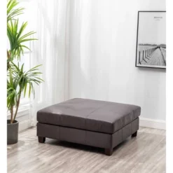 40" Rectangle Ottoman With Pillowtop And Exposed Stitching - WOVENBYRD -Furniture Store GUEST eb7c1527 d0be 4c31 b4cd c5ba1a60f7c2