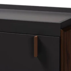 5 Drawer Rikke Two-Tone Wood Chest Brown - Baxton Studio -Furniture Store GUEST ec9b667a 8396 4ba4 9599 1712f4ee594f