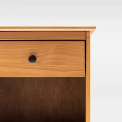 Stiva Classic Mid-Century Modern 1 Drawer Nightstand - Saracina Home -Furniture Store GUEST ef3bcb3d 21cf 4f34 97e2 f86d10a0ba40