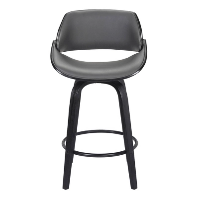 26" Mona Contemporary Counter Height Barstool - Armen Living 3 26" Mona Contemporary Counter Height Barstool - Armen Living
