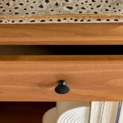 Stiva Classic Mid-Century Modern 1 Drawer Nightstand - Saracina Home -Furniture Store GUEST ef72189e b6de 40e1 a0d4 baad85885957