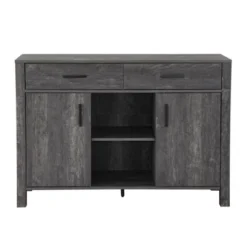 FC Design 47"W Sideboard Storage Cabinet, Dining Server Cupboard Buffet Table With Two Cabinets And Drawers -Furniture Store GUEST ef86a986 9238 423b 9c5f 0bd3d5c1f8bf