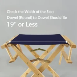 Director's Chair Replacement Canvas Hunter Cabana - Flora Home -Furniture Store GUEST efc9b59f 1e41 409c 99fb 40d3a4f90256