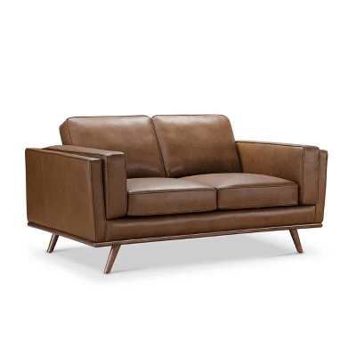 Taverly Leather Loveseat - Abbyson Living 10 Taverly Leather Loveseat - Abbyson Living - Image 8