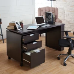 Abella Office Desk Espresso - HOMES: Inside + Out -Furniture Store GUEST eff628ff 4692 4150 9d24 5fe84c52f489