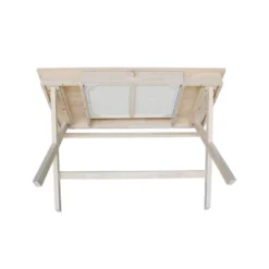 Cross Leg Desk Unfinished - International Concepts -Furniture Store GUEST eff9b1be 2892 4e14 ab4c 337744e14ed1