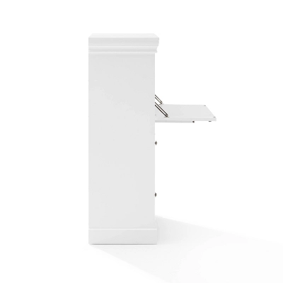 Alena Secretary Desk White - Crosley 11 Alena Secretary Desk White - Crosley - Image 9