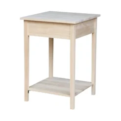 21" Nightstand Unfinished - International Concepts -Furniture Store GUEST f200365b c657 4f2d 8580 122a1ae1b2e8