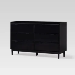 Mid-Century Modern Solid Wood 6 Drawer Double Dresser - Saracina Home 28 Mid-Century Modern Solid Wood 6 Drawer Double Dresser - Saracina Home -Furniture Store GUEST f28737c7 21cc 4ac1 a20c e0fb2c873759