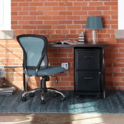 Space Solutions 18" Deep 2 Drawer Mobile Letter Width Vertical File Cabinet -Furniture Store GUEST f49f9316 d689 4789 83d2 da2109034ef3